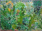 Summer Garden; 1997; oil; 36