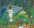 The Well House; 2005; oil; 16