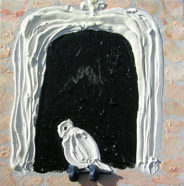 The Dove at the Eremo; 2005; oil; 10